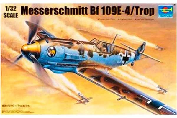 Messerschmitt Bf 109E-4/Trop (Trumpeter 02290) 1/32 Messerschmitt Bf 109E-4/Trop (Trumpeter 02290) 1/32