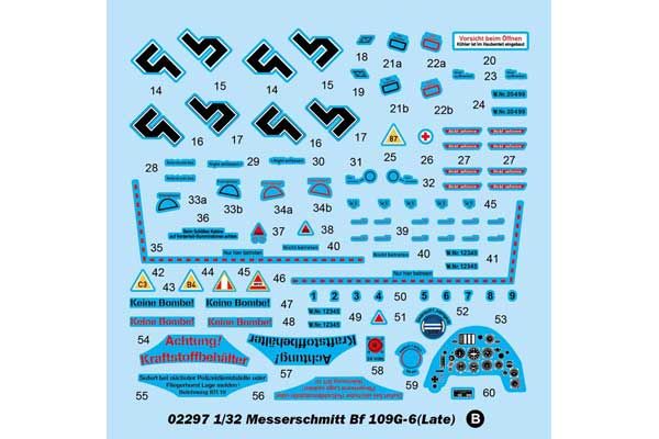 Messerschmitt Bf 109G-6(Late) (Trumpeter 02297) 1/32