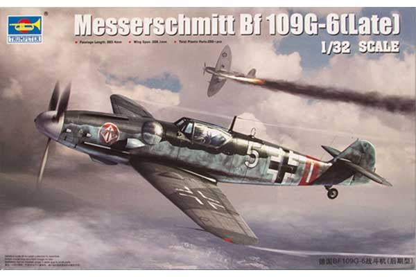 Messerschmitt Bf 109G-6(Late) (Trumpeter 02297) 1/32