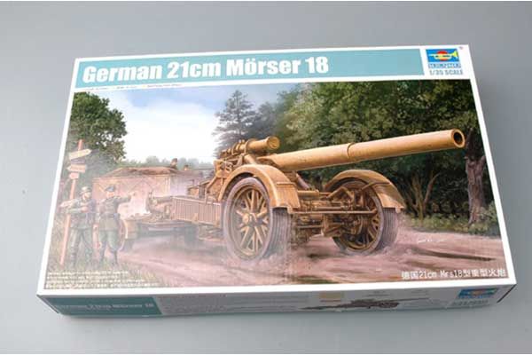 21 cm Morser 18 (Trumpeter 02314) 1/35