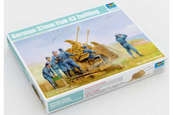 37mm Flak 43 Zwilling (Trumpeter 02347) 1/35