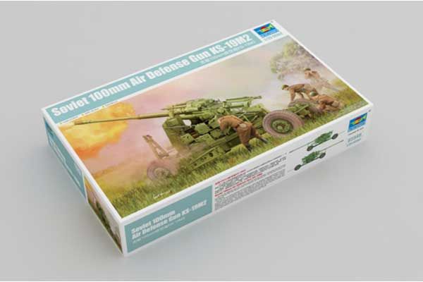 КС-19М2 радянська 100-мм зенітка (Trumpeter 02349) 1/35