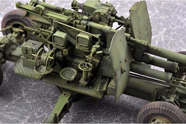 КС-19М2 радянська 100-мм зенітка (Trumpeter 02349) 1/35