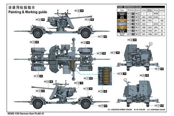 5cm FLAK 41 (Trumpeter 02350) 1/35