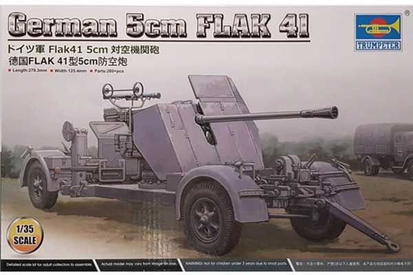 5cm FLAK 41 (Trumpeter 02350) 1/35