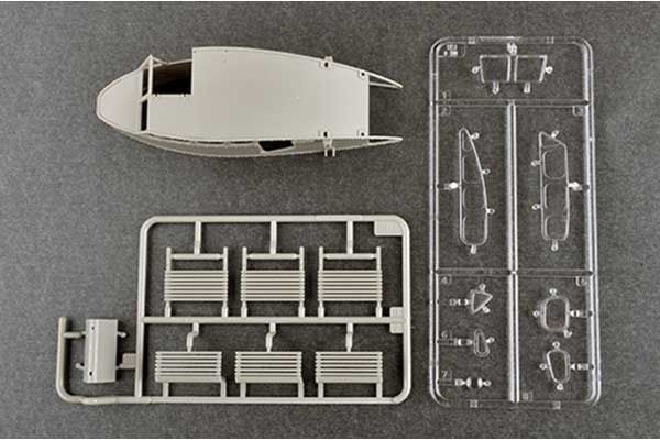 НКЛ-6. Советские аэросани (Trumpeter 02355) 1/35