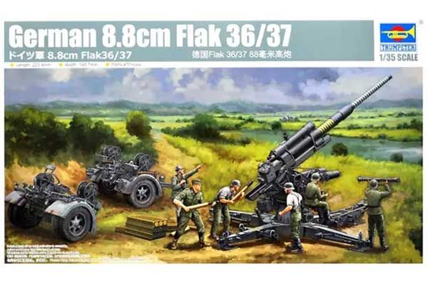 8.8cm Flak 36/37 (Trumpeter 02359) 1/35