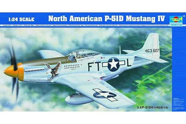 North American P-51D Mustang (Trumpeter 02401) 1/24