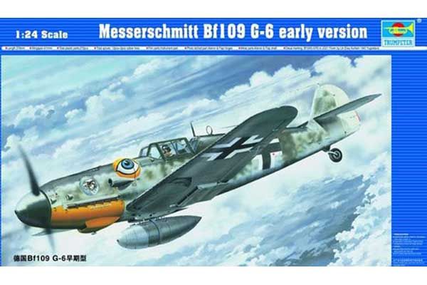 Messerschmitt Bf109 G-6 ранняя версия (Trumpeter 02407) 1/24 Messerschmitt Bf109 G-6 ранняя версия (Trumpeter 02407) 1/24