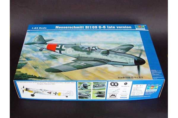 Messerschmitt Bf109 G-6 пізня версія (Trumpeter 02408) 1/24