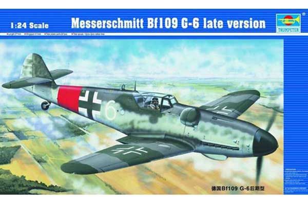Messerschmitt Bf109 G-6 пізня версія (Trumpeter 02408) 1/24 Messerschmitt Bf109 G-6 пізня версія (Trumpeter 02408) 1/24