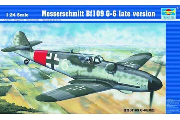 Messerschmitt Bf109 G-6 пізня версія (Trumpeter 02408) 1/24