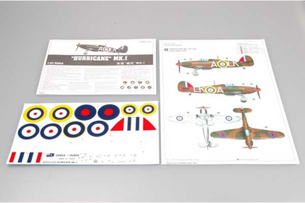 “HURRICANE” Mk.I (Trumpeter 02414) 1/24