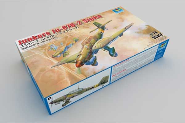 Junkers Ju-87B-2 Stuka (Trumpeter 02421) 1/24