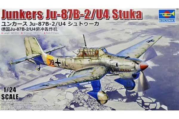 Junkers Ju-87B-2/U4 Stuka (Trumpeter 02422) 1/24