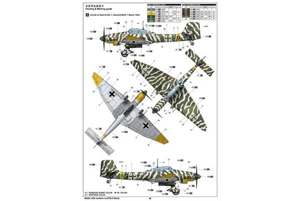 Junkers Ju-87D-5 Stuka (Trumpeter 02424) 1/24