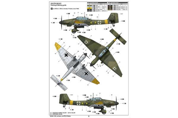 Junkers Ju-87D-5 Stuka (Trumpeter 02424) 1/24