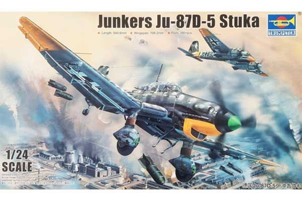 Junkers Ju-87D-5 Stuka (Trumpeter 02424) 1/24 Junkers Ju-87D-5 Stuka (Trumpeter 02424) 1/24