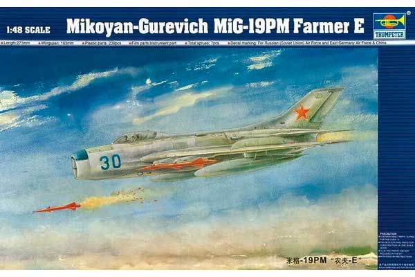 Микоян-Гуревич МиГ-19ПМ Farmer E (Trumpeter 02804) 1/48