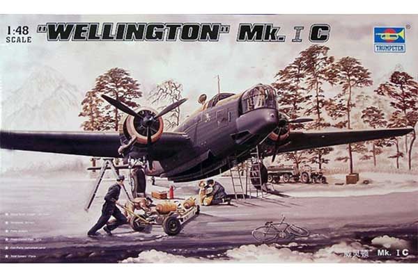 “WELLINGTON” Mk.1C (Trumpeter 02808) 1/48 “WELLINGTON” Mk.1C (Trumpeter 02808) 1/48