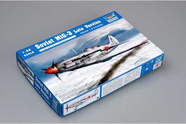 МиГ-3 поздней версии (Trumpeter 02831) 1/48