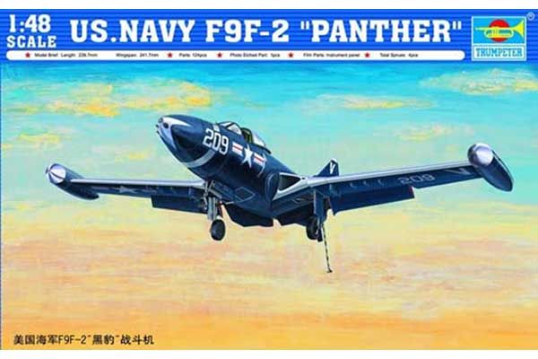 US.NAVY F9F-2 “PANTHER” (Trumpeter 02832) 1/48