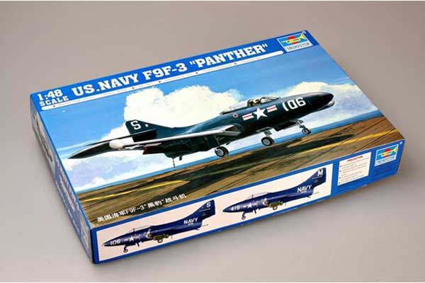 US.NAVY F9F-3 Panther (Trampeter 02834) 1/48