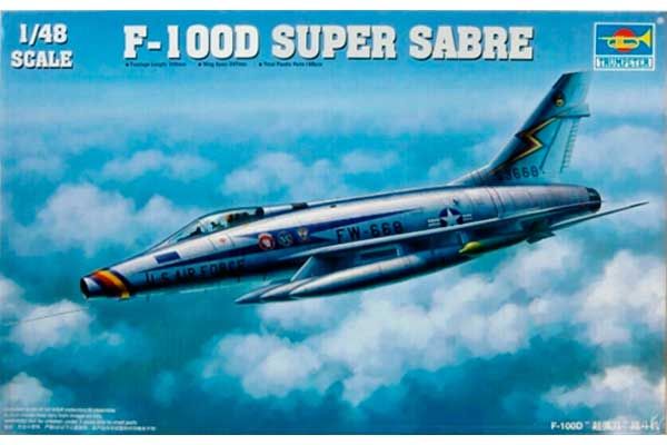 F-100D Super Sabre (Trumpeter 02839) 1/48