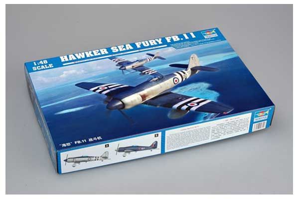 Hawker Sea Fury FB.11 (Trumpeter 02844) 1/48