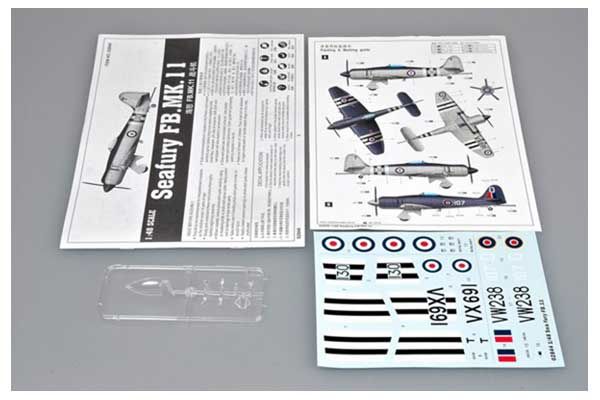 Hawker Sea Fury FB.11 (Trumpeter 02844) 1/48