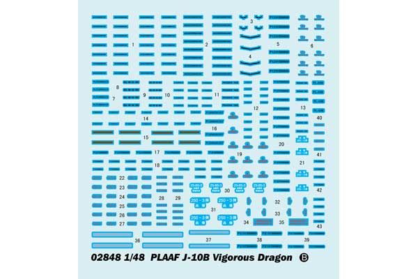 J-10B Vigorous Dragon (Trumpeter 02848) 1/48