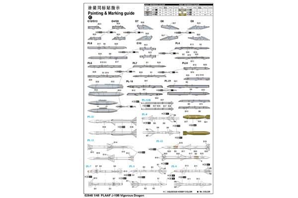 J-10B Vigorous Dragon (Trumpeter 02848) 1/48