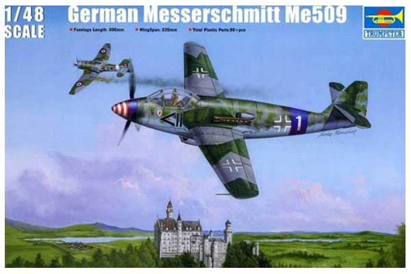 Messerschmitt Me509 Fighter (Trumpeter 02849) 1/48