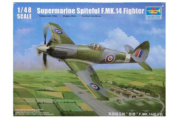 Supermarine Spiteful F.MK.14 Fighter (Trumpeter 02850) 1/48 Supermarine Spiteful F.MK.14 Fighter (Trumpeter 02850) 1/48