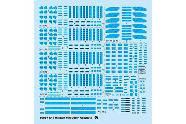 МіГ-23МФ Flogger-B (TRrumpeter 02854) 1/48