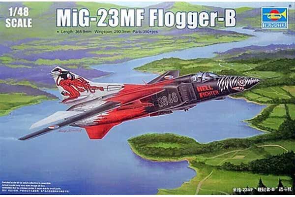 МиГ-23МФ Flogger-B (TRrumpeter 02854) 1/48 МиГ-23МФ Flogger-B (TRrumpeter 02854) 1/48