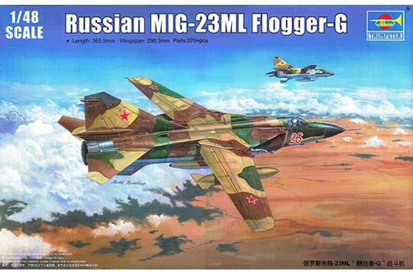 МиГ-23МЛ Flogger-G (Trumpeter 02855) 1/48