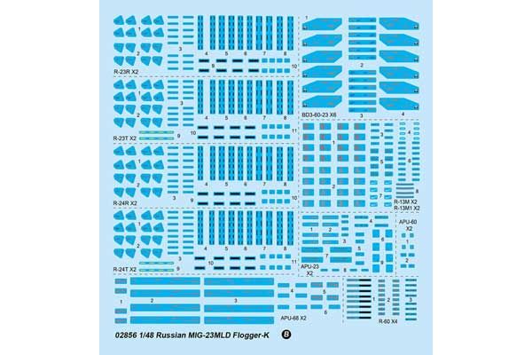 МиГ-23МЛД Flogger-K (Trumpetrer 02856) 1/48
