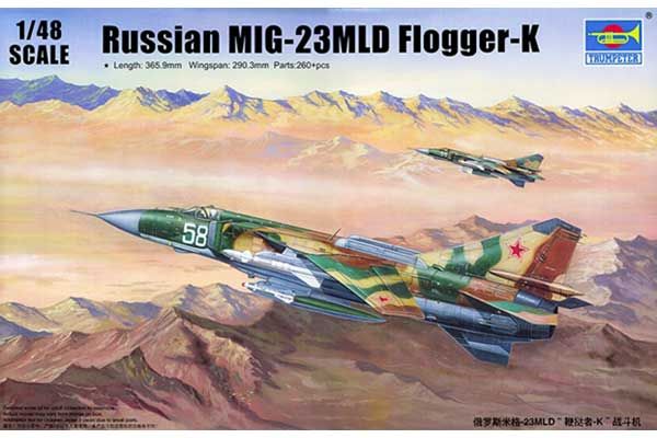 МиГ-23МЛД Flogger-K (Trumpetrer 02856) 1/48