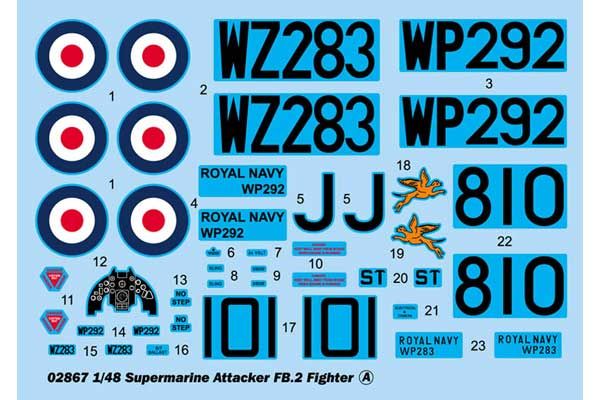 Supermarine Attacker FB.2 (Trumpeter 02867) 1/48