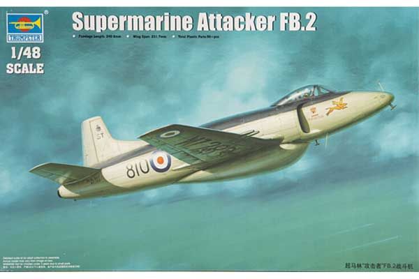 Supermarine Attacker FB.2 (Trumpeter 02867) 1/48 Supermarine Attacker FB.2 (Trumpeter 02867) 1/48