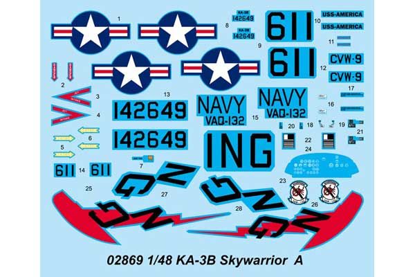 KA-3B Skywarrior (Trumpeter 02869) 1/48