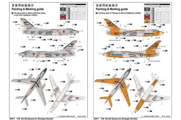 EA-3B Skywarrior (Trumpeter 02871) 1/48