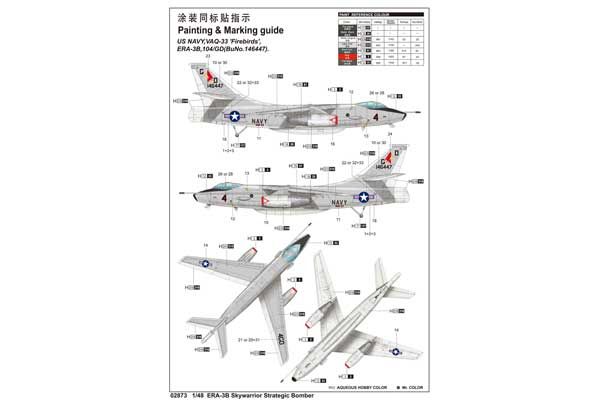 ERA-3B Skywarrior (Trumpeter 02873) 1/48