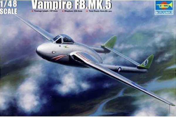 Vampire FB.MK.5 (Trumpeter 02874) 1/48 Vampire FB.MK.5 (Trumpeter 02874) 1/48