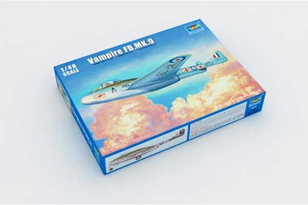 Vampire FB.MK.9 (Trumpeter 02875) 1/48