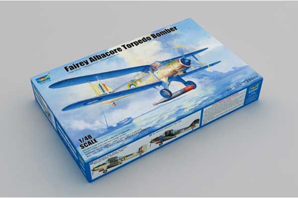 Fairey Albacore торпедоносец-бомбардировщик (Trumpeter 02880) 1/48