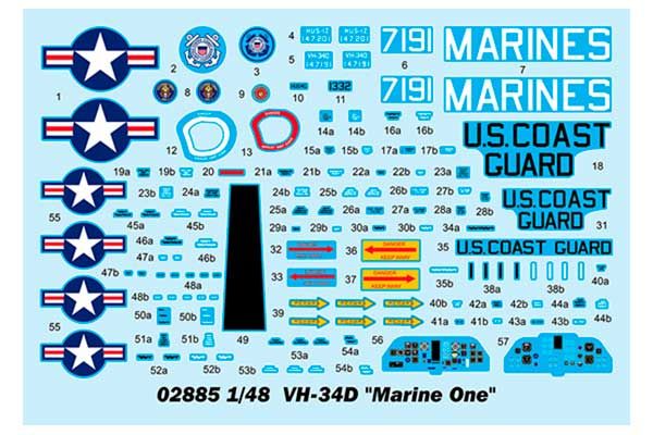 VH-34D "Marine One" (Trumpeter 02885) 1/48