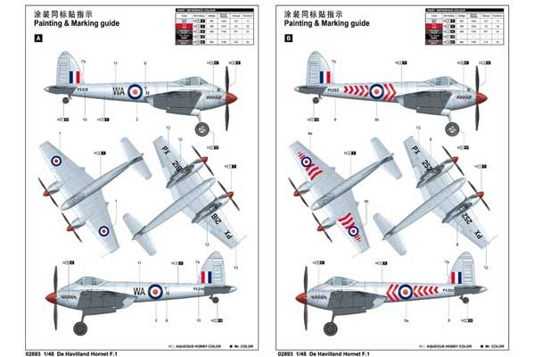 De Havilland Hornet F.1 (TR02893) 1/48