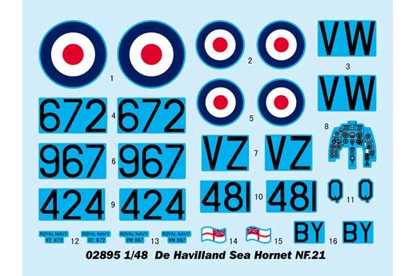 De Havilland Sea Hornet NF.21 (Trumpeter 02895) 1/48